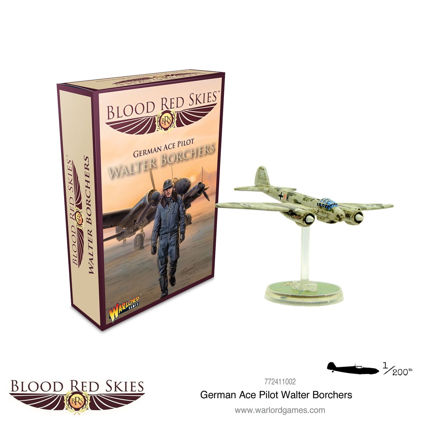 Blood Red Skies German Ace Pilot - Walter Borchers