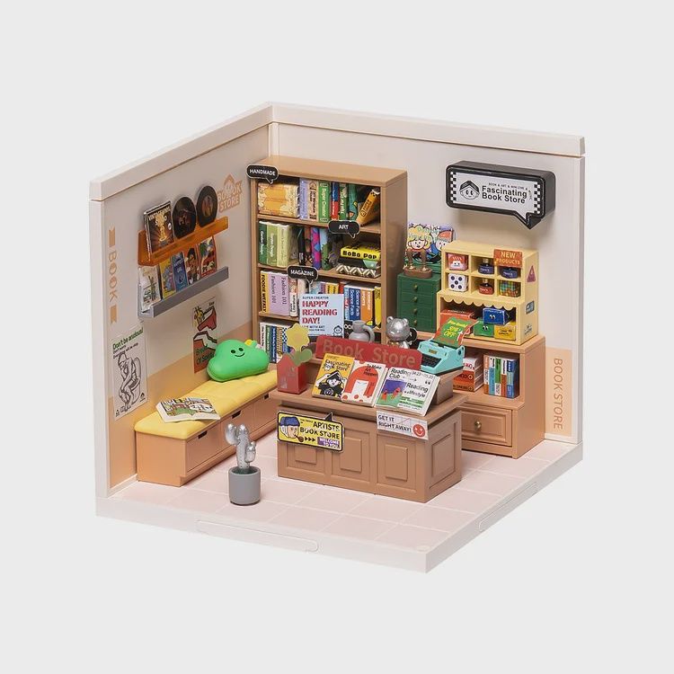 DIY House Super Creator Fascinating Book Store