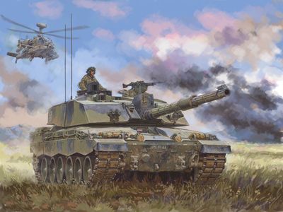 British Challenger II MBT 1/48 #84852 by Hobby Boss