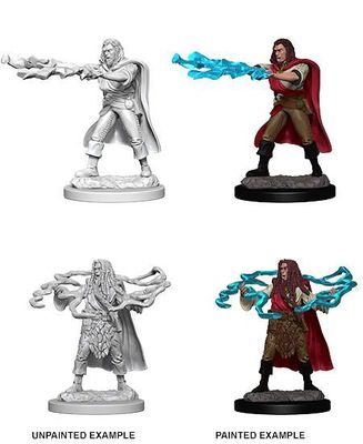 D&amp;D Unpainted Mini - Human Male Sorcerer 72628