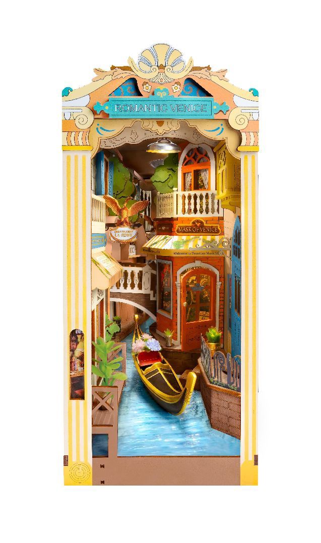 DIY Book Nook Romantic Venice