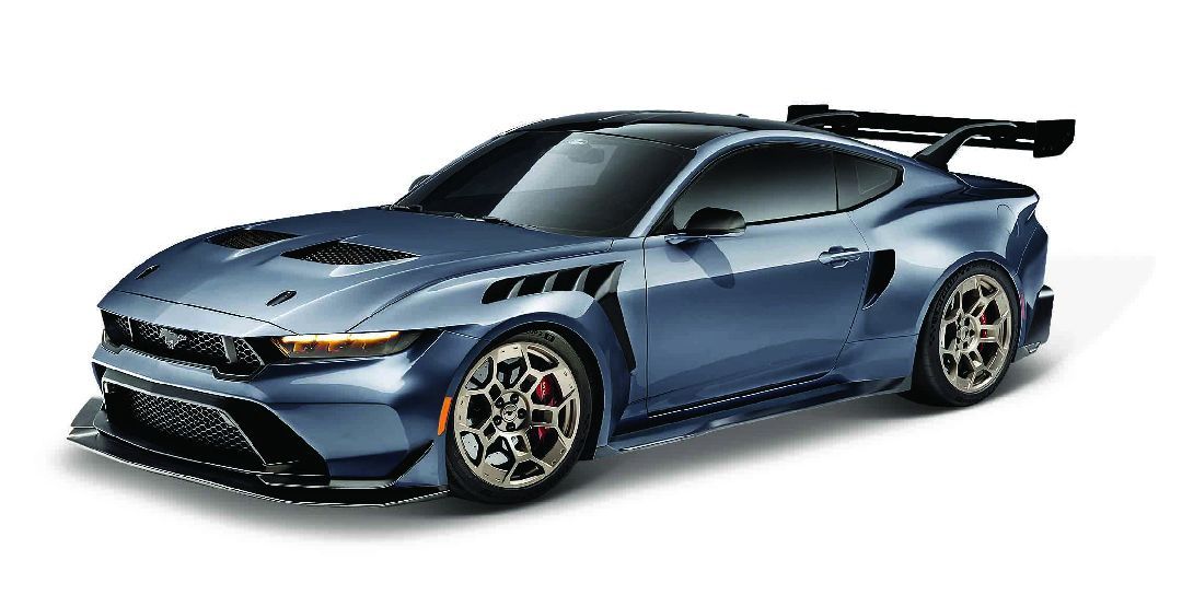 Maisto 1/18 SE 2025 Ford Mustang GTD - Metallic Grey MAI31468-GREY