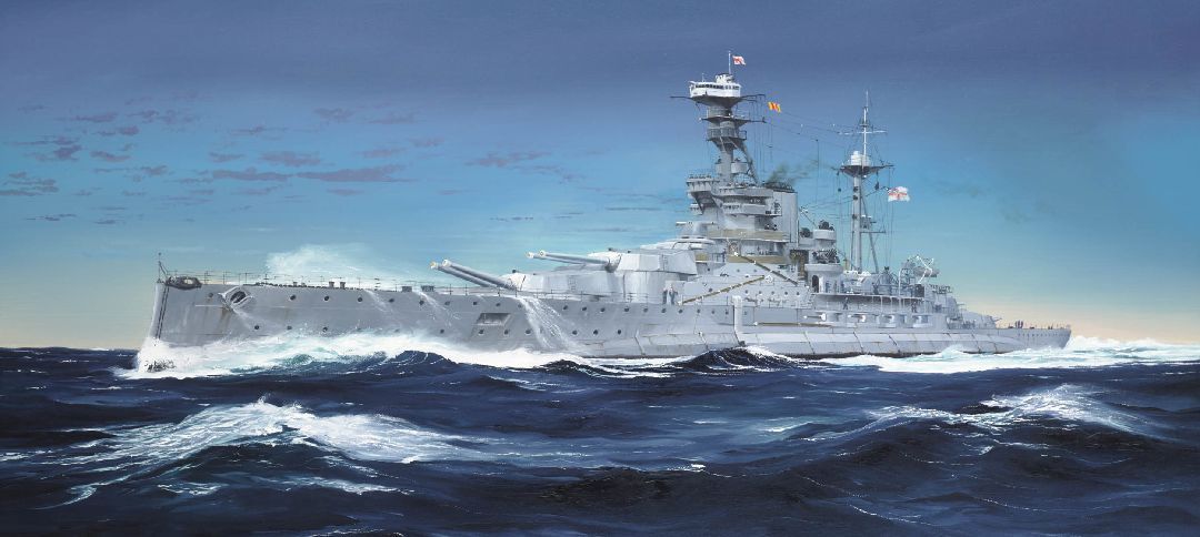 HMS Royal Oak 1/350 #05378 by Trumpeter