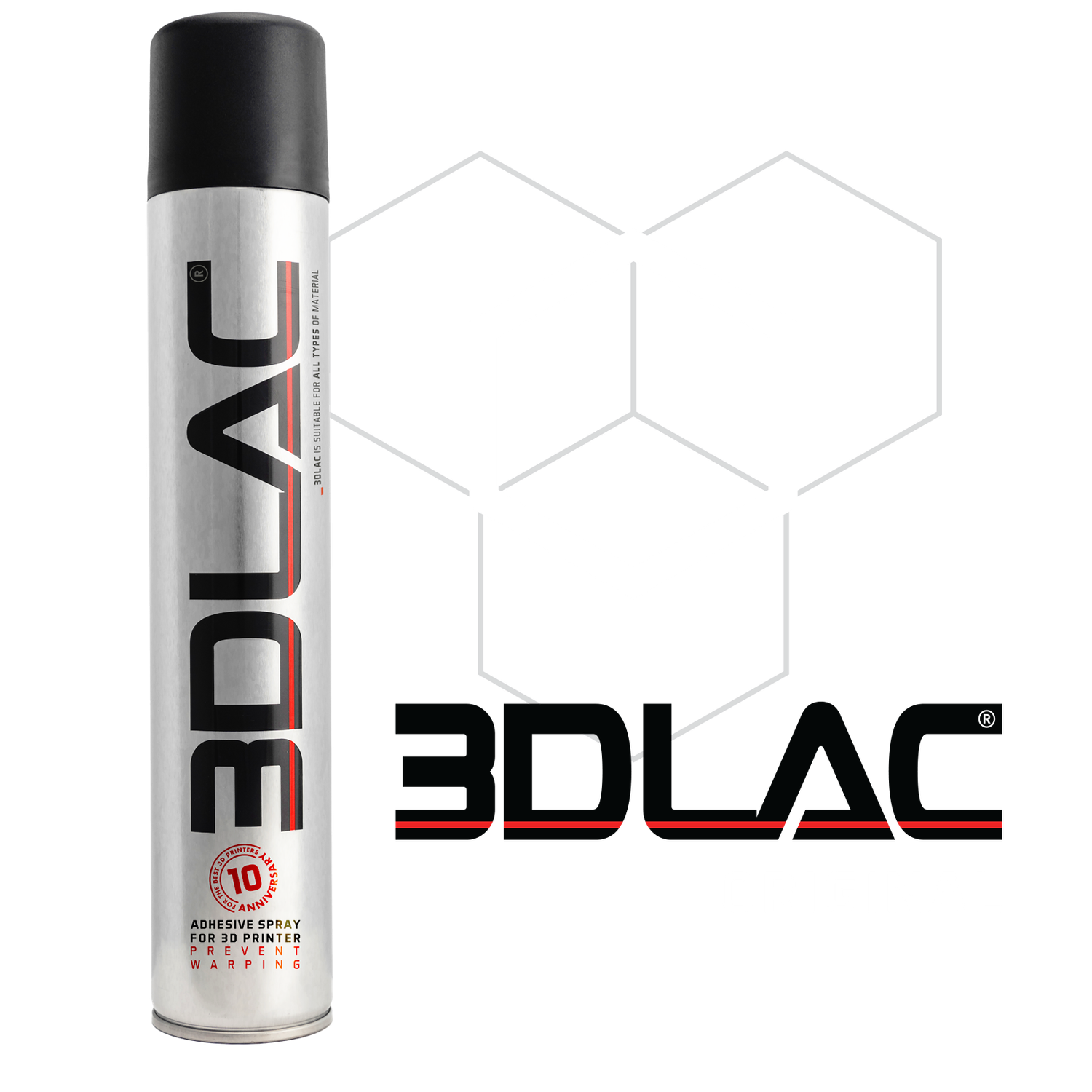 3DLAC Spray 400ml Bed Adhesive