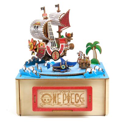 Azone Ki-Gu-Mi 3D Puzzle One Piece Straw Hat Crew With Music Box