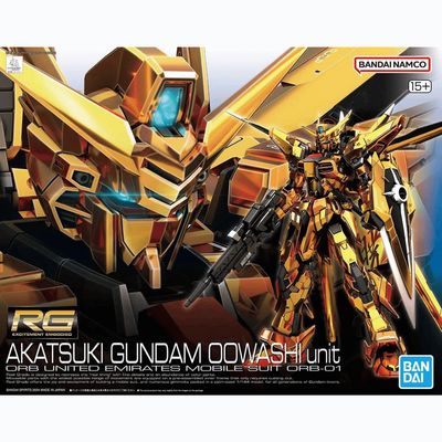RG #41 1/144 Akatsuki Gundam Oowashi Unit #5067396 by Bandai
