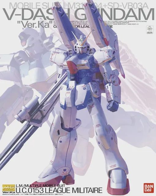 MG 1/100 V-Dash Gundam Ver.Ka #5064270 by Bandi