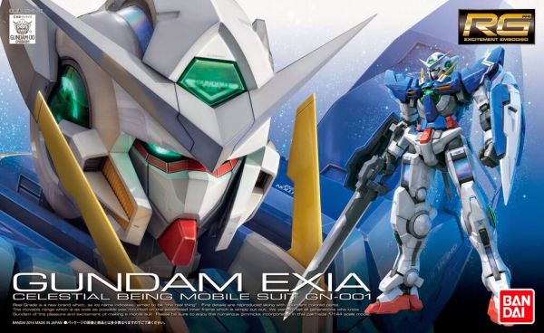 RG 1/144 #15 GN-001 Gundam Exia #5061600 by Bandai