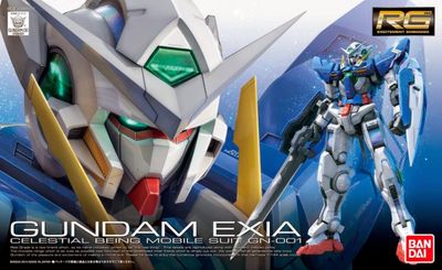 RG 1/144 #15 GN-001 Gundam Exia #5061600 by Bandai