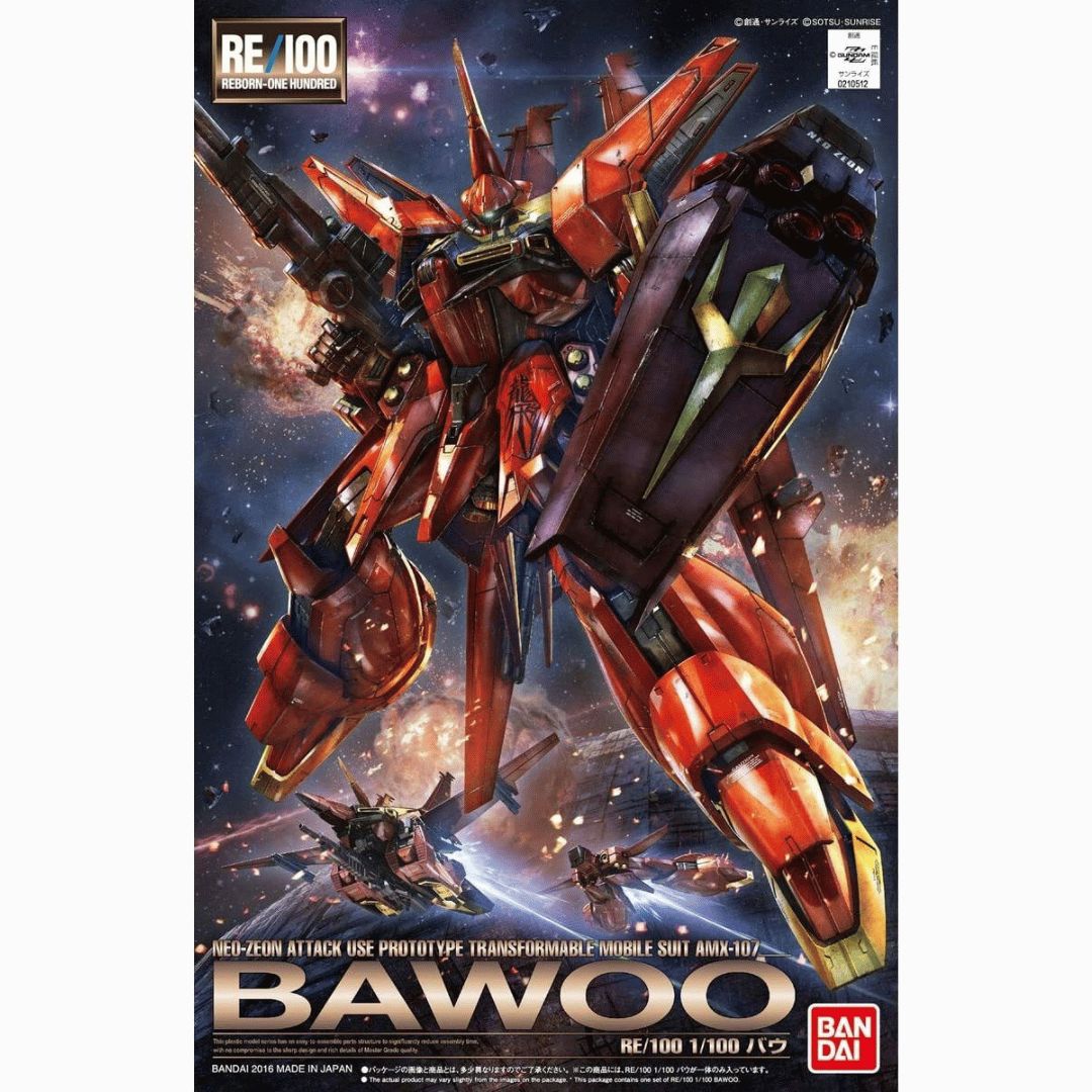 RE 1/100 AMX-107 Bawoo #5072075 by Bandai