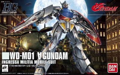 HGCC 1/144 #177 Turn A Gundam #5060401 by Bandai