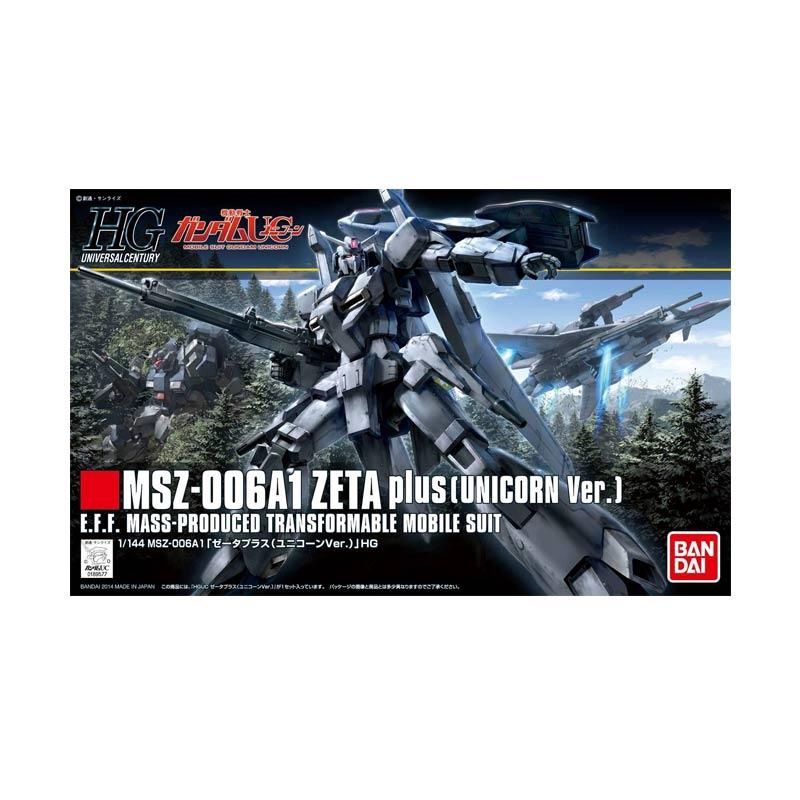 HGUC #182 1/144 MSZ-006A1 Zeta Plus (Unicorn Ver) #5060402 by Bandai