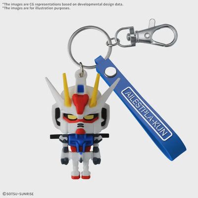 Aile Stplakun 3D Rubber Mascot Keychain
