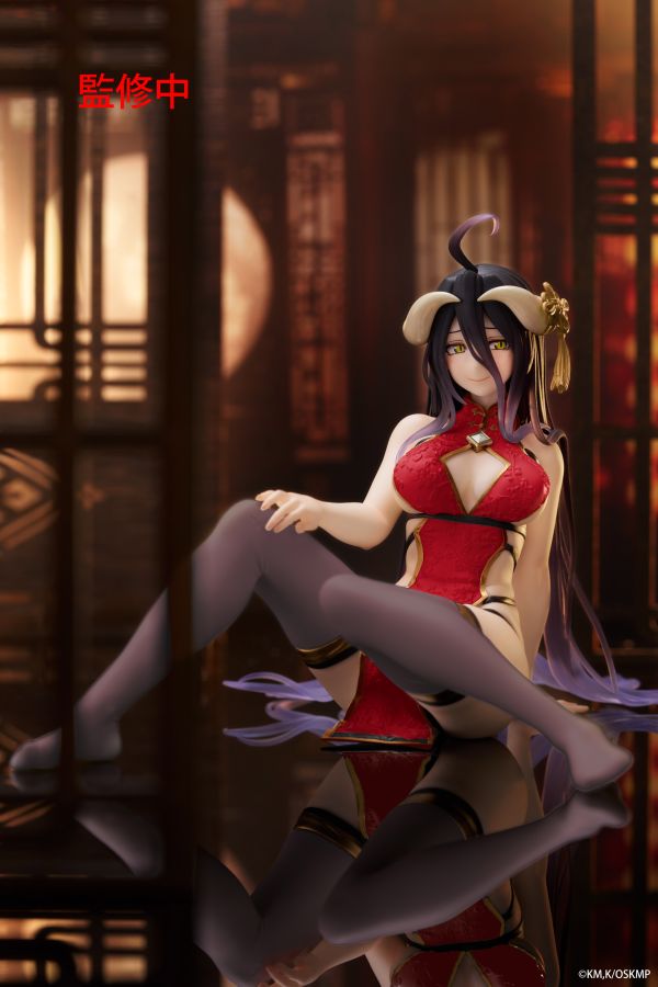 Overlord Desktop Cute Figure - Albedo (Chinese Dress Ver.) Renewal