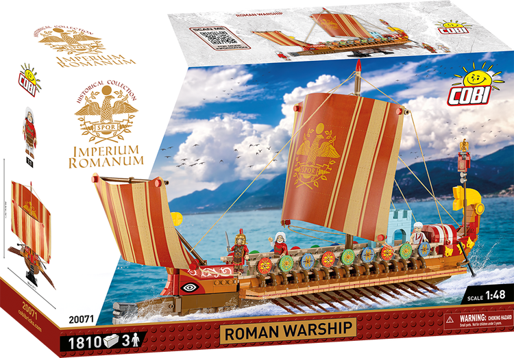 Cobi Imperium Romanum: Roman Warship 1710 PCS