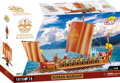 Cobi Imperium Romanum: Roman Warship 1710 PCS