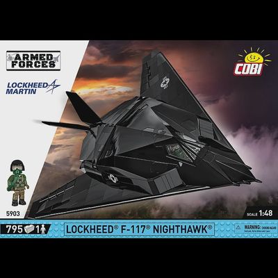 Cobi Armed Forces: 5903 Lockheed F-117 Nighthawk 1/48 795 PCS