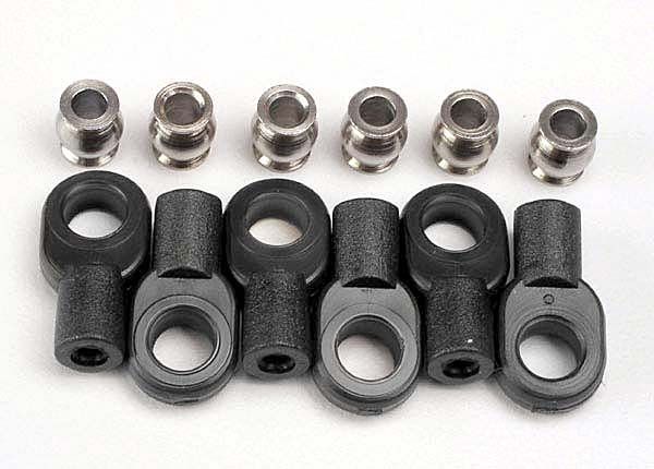 Traxxas Rod Ends Short with Hollow Balls T-Maxx 2.5 (6) - TRA2742X