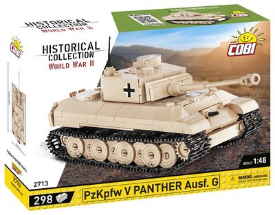 Cobi Historical Collection WWII: 2713 Panzer V Ausf.G 298 PCS