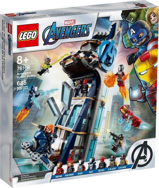 Lego Marvel Super Heroes: Avengers Tower Battle 76166