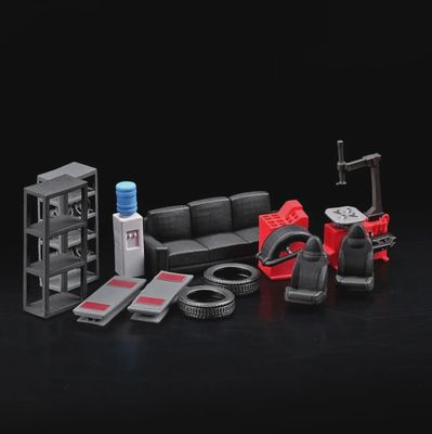 Cardinal 1/64 Diorama Accessories Garage Set