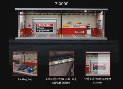 Cardinal 1/64 Diorama Kit Honda Garage - 710009