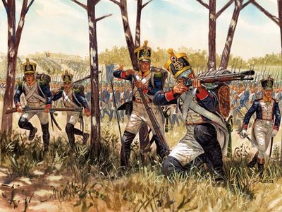 French Infantry Waterloo 1/72 by Italeri