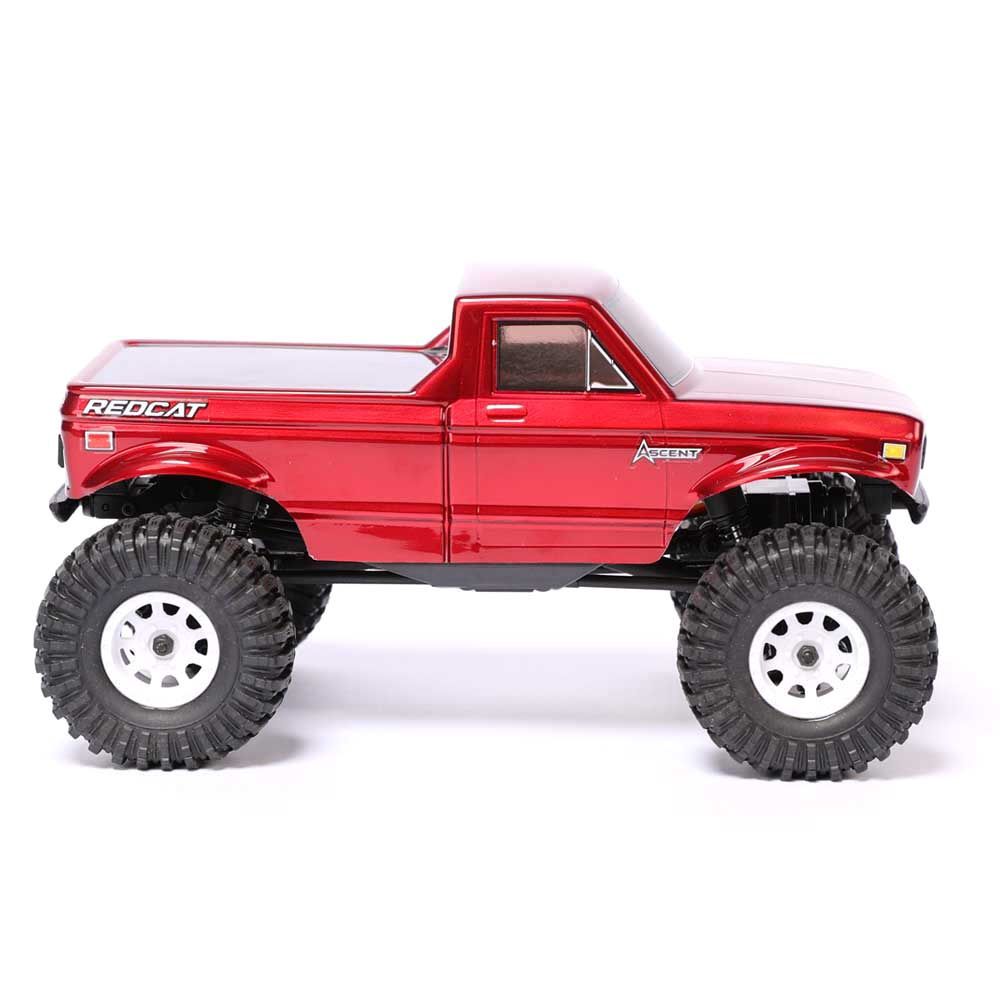 Redcat Ascent-18 1/18 Scale Brushed Electric Rock Crawler - Assorted Colours, Colour: Red RER31320