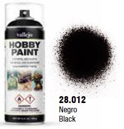 VAL28012 Black Primer Aerosol (400ml) Basic Primer
