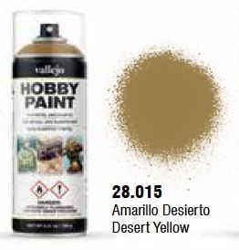 VAL28015 Desert Yellow Aerosol (400ml) Fantasy Color Primer