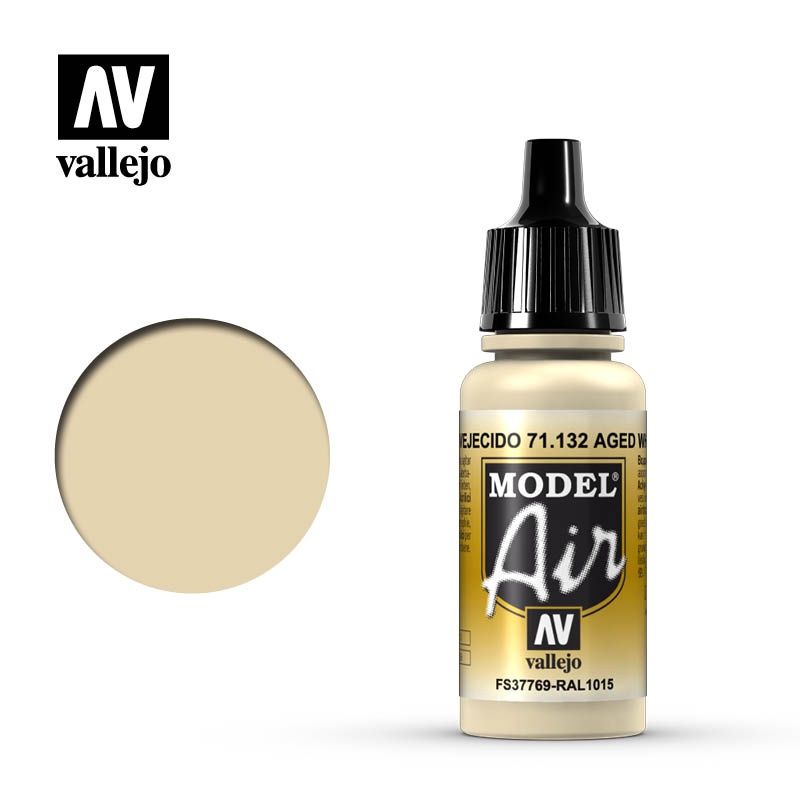 Vallejo Model Air 71.132 Aged White 17mL