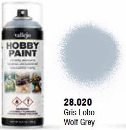 VAL28020 Wolf Grey Aerosol (400ml) Fantasy Color Primer
