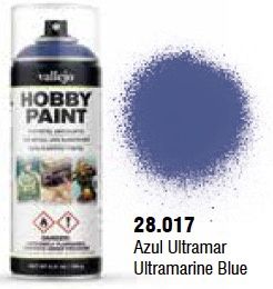 VAL28017 Ultramarine Blue Aerosol (400ml) Fantasy Color Primer