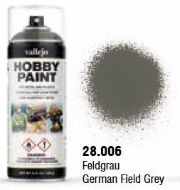 VAL28006 German Field Grey Aerosol (400ml) WW2 Infantry Color Primer