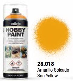 VAL28018 Sun Yellow Aerosol (400ml) Fantasy Color Primer