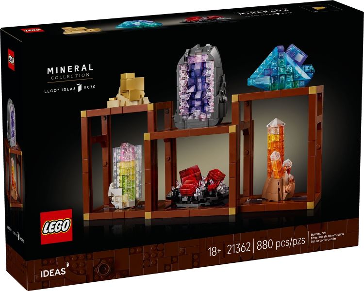Lego Ideas: Mineral Collection 21362