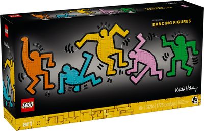 Lego Art: Keith Haring Dancing Figures 31216