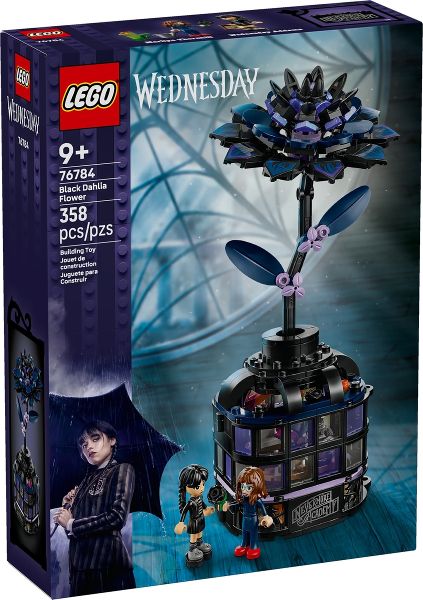 Lego Wednesday: Black Dahlia Flower 76784