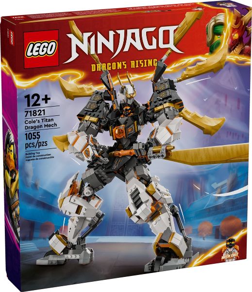 Lego Ninjago: Cole's Titan Dragon Mech 71821