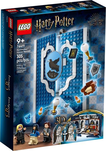 Lego Harry Potter: Ravenclaw House Banner 76411 (box has crushing)