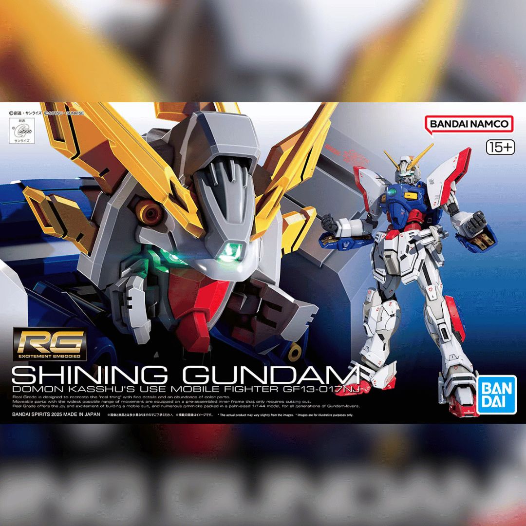 RG 1/144 Shining Gundam #5068705 by Bandai