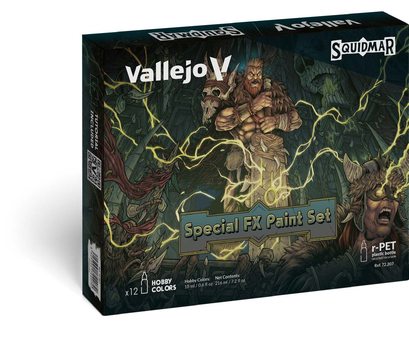 Vallejo Squidmar Special FX 12 Colour Paint Set