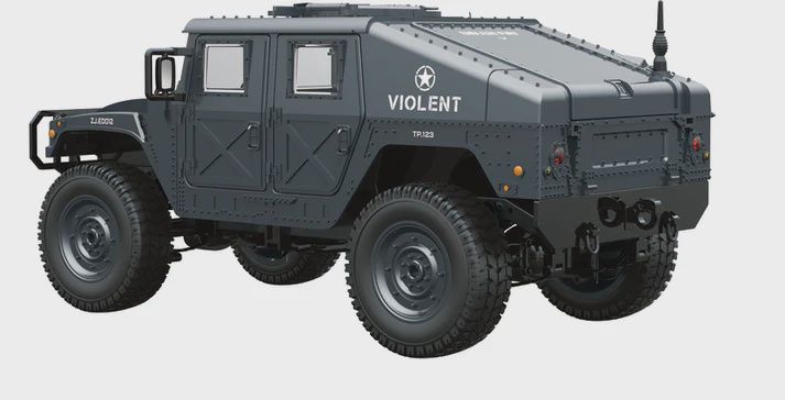 RC-Pro 1/16 R/C Hummer - G2069