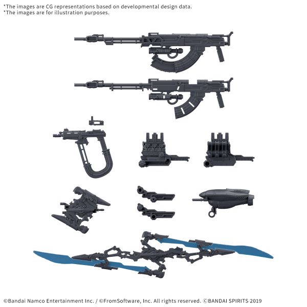 30 Minutes Missions Option Parts Set Armored Core VI Fires Of Rubicon Weapon Set 06 #5068871 by Bandai