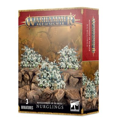 Age of Sigmar Maggotkin Nurglings
