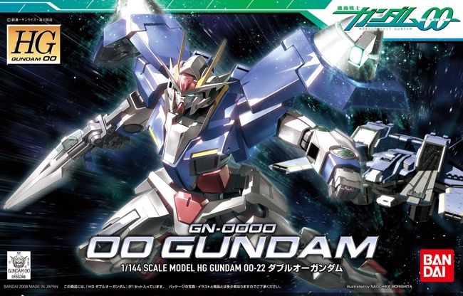 HG 00 #22 1/144 GN-0000 00 Gundam #0155746 by Bandai