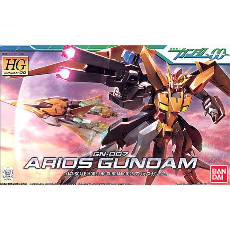 HG 00 #28 1/144 GN-007 Arios Gundam #5057930 by Bandai