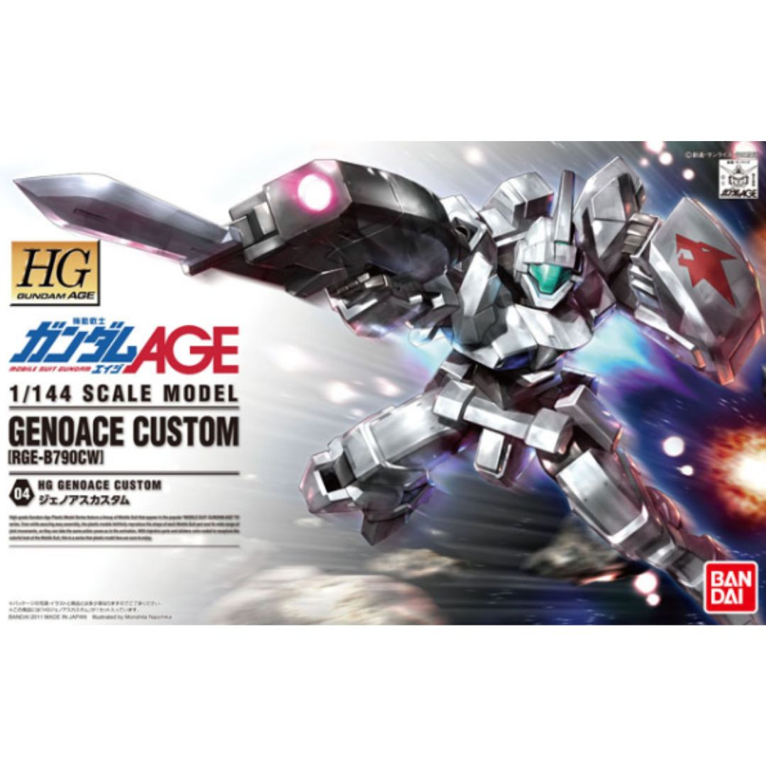 HG AGE #04 1/144 Gundam AGE RGE-B790CW Genoace Custom #5062891 by Bandai