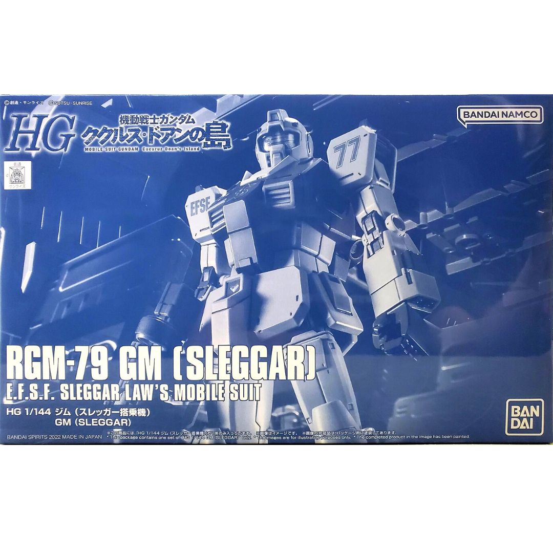 HG The Origin 1/144 RGM-79 GM (Sleggar Use) #5064903 by Bandai
