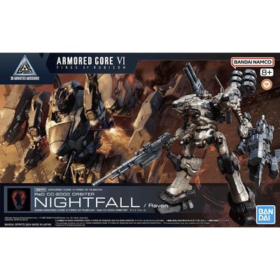 30MM Armored Core VI Fires Of Rubicon Rad CC 2000 Orbiter Nightfall